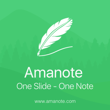 Avatar Amanote: One Slide - One Note