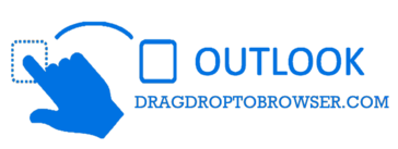 Avatar Outlook Drag & Drop to Browser